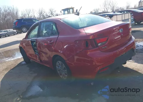 2020 Kia Rio S z USA, uszkodzony, nr VIN 3KPA24ADXLE274812